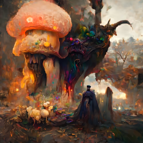 The Hound Passes Mushroom