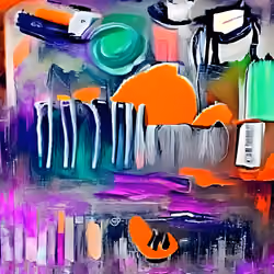 Grill, Notepad, Painter