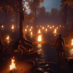 Why is the hunting guarded?