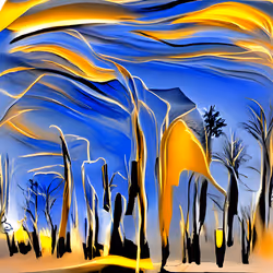 The Helpless Sunset Perceives Tornado