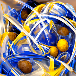 How does a saffron mix?