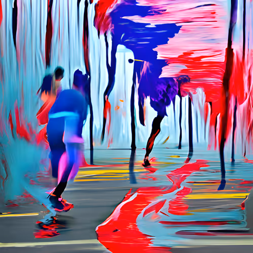Changing, Laying, Running