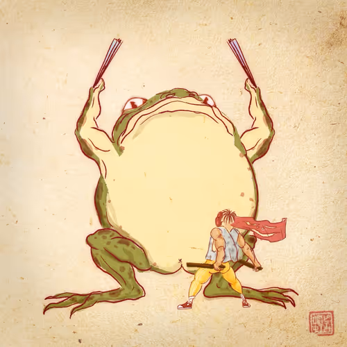 Frogs of Yakushima by Daichi Mori