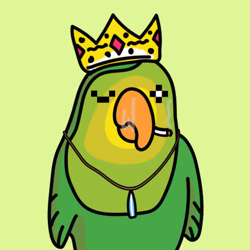 Lucky Parrot #3206