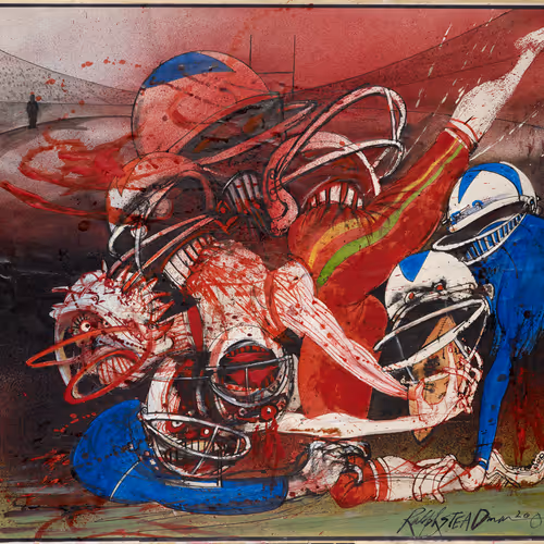 Into The Ether By Ralph Steadman