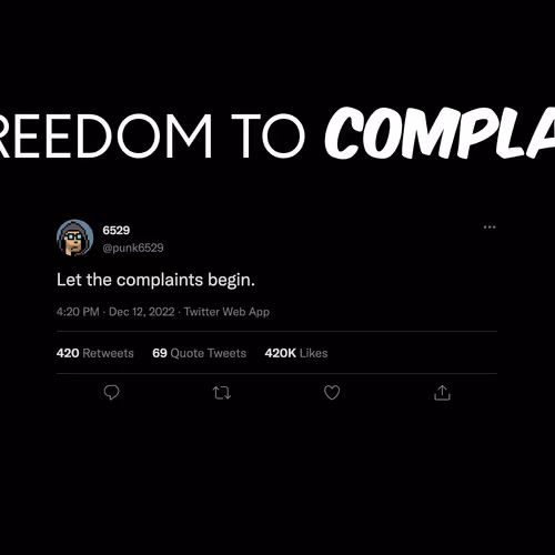 Freedom to complain featuring 6529