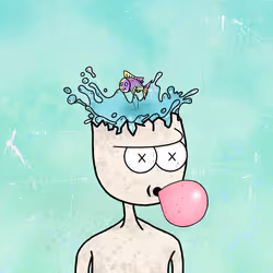 734
