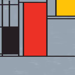 MondrianNFT Composition #3735