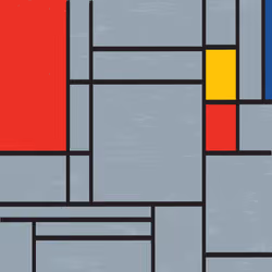 MondrianNFT Composition #2691