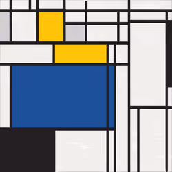 MondrianNFT Composition #1580