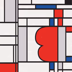 MondrianNFT Composition #2344