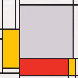 MondrianNFT Composition #2664