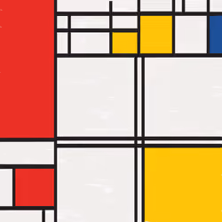 MondrianNFT Composition #3740