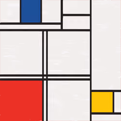 MondrianNFT Composition #3830