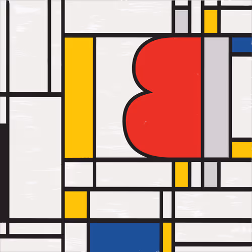 MondrianNFT Composition #0907
