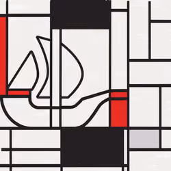 MondrianNFT Composition #3971
