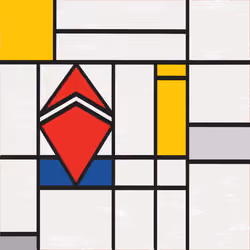 MondrianNFT Composition #2537