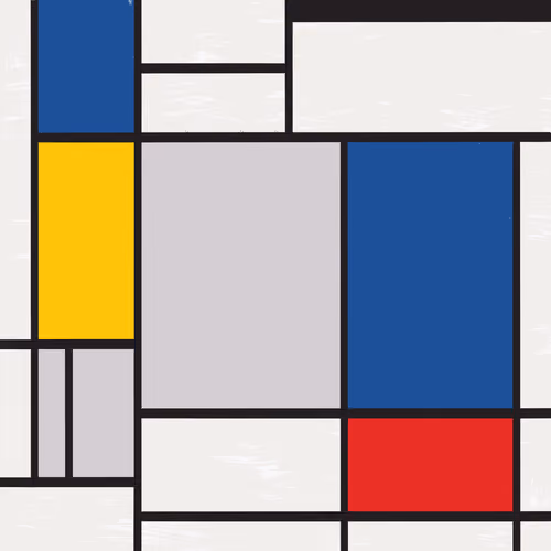 MondrianNFT Composition #2734