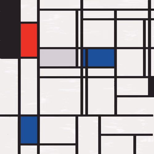 MondrianNFT Composition #3182