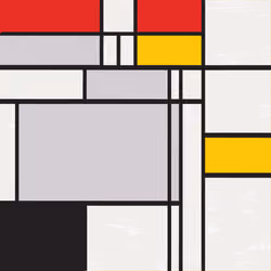 MondrianNFT Composition #0853