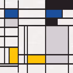 MondrianNFT Composition #3558