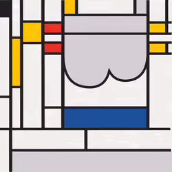 MondrianNFT Composition #0550