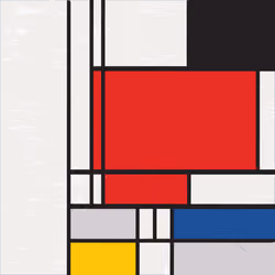 MondrianNFT Composition #3924