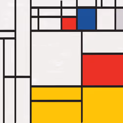 MondrianNFT Composition #2208