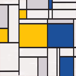 MondrianNFT Composition #0007