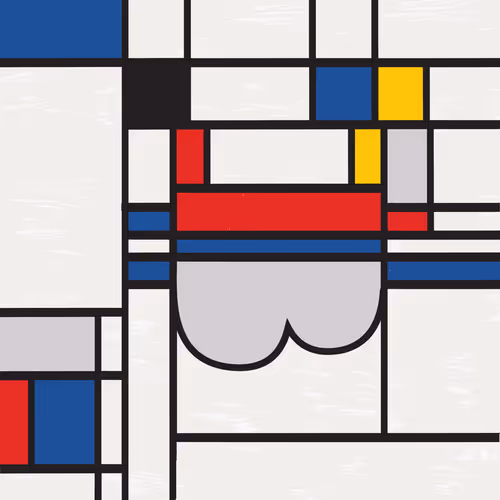 MondrianNFT Composition #0492