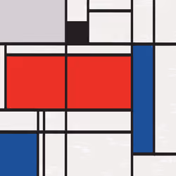 MondrianNFT Composition #3398