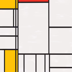 MondrianNFT Composition #3050