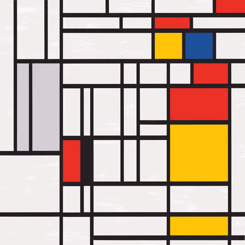 MondrianNFT Composition #3847