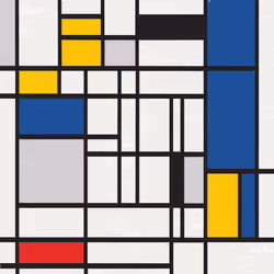 MondrianNFT Composition #3529