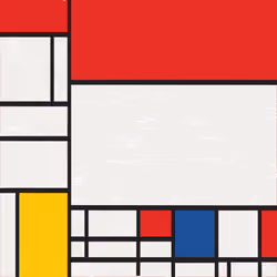 MondrianNFT Composition #2893