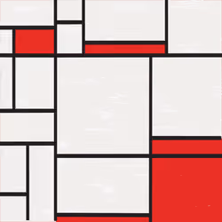 MondrianNFT Composition #0040