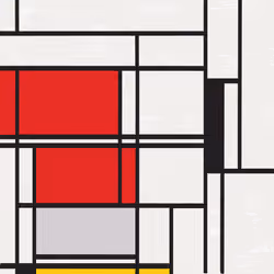 MondrianNFT Composition #0748