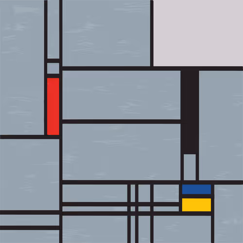 MondrianNFT Composition #3216