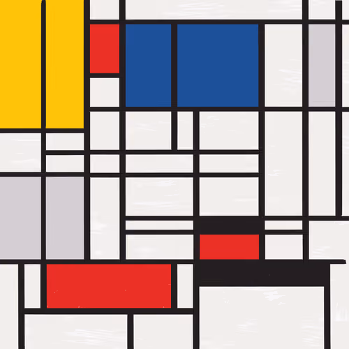 MondrianNFT Composition #0129