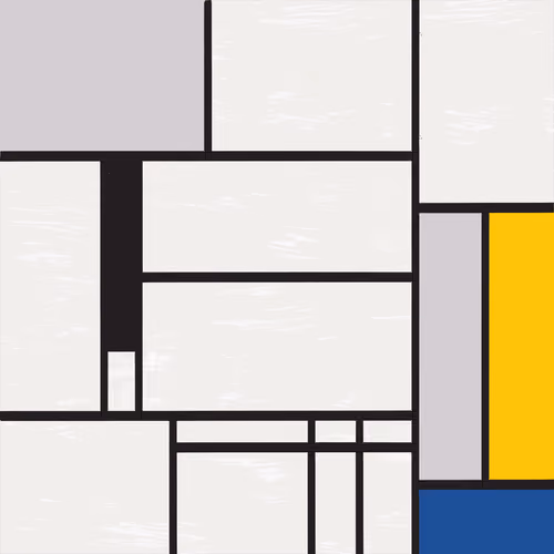 MondrianNFT Composition #2832