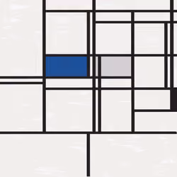 MondrianNFT Composition #2678