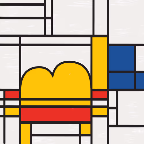 MondrianNFT Composition #0879