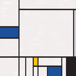 MondrianNFT Composition #1743