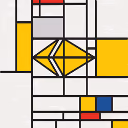 MondrianNFT Composition #3471