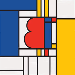 MondrianNFT Composition #3794
