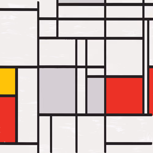 MondrianNFT Composition #3672