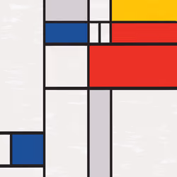 MondrianNFT Composition #3045
