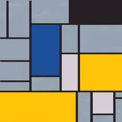 MondrianNFT Composition #4077