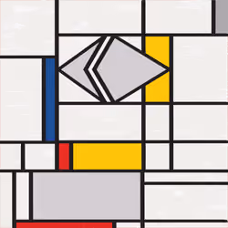 MondrianNFT Composition #1550