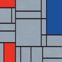 MondrianNFT Composition #0591